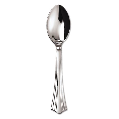Wna Disposable Spoon 6.5" Silver, Reflections, Pk600 WNA 620155